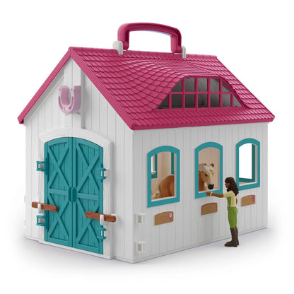 Schleich Little Horseshoe Open Stable