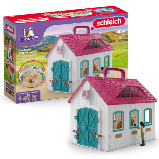 Schleich Little Horseshoe Open Stable