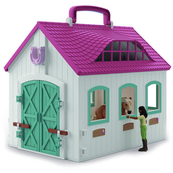 Schleich Little Horseshoe Open Stable