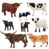 Schleich Mixed Cattle Bundle – 8 piece set