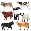 Schleich Mixed Cattle Bundle – 8 piece set