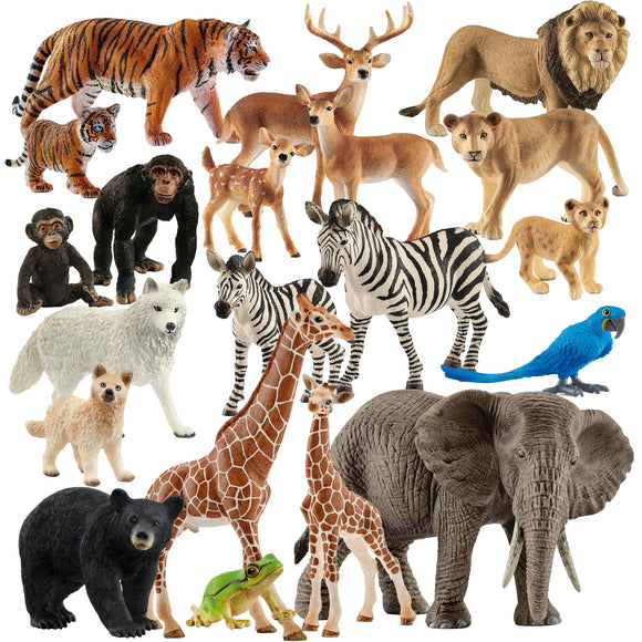 Schleich Mixed Wildlife  – 20 piece set