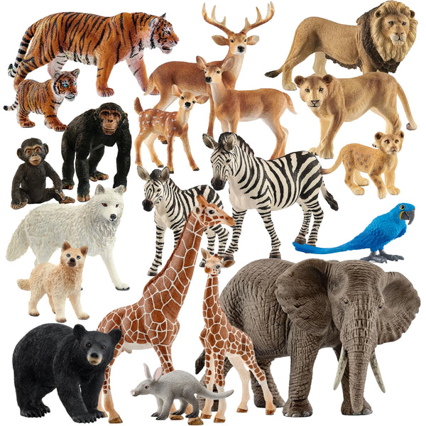 Schleich Mixed Wildlife  – 20 piece set