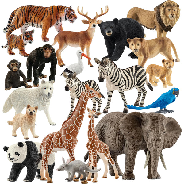 Schleich Mixed Wildlife  – 20 piece set