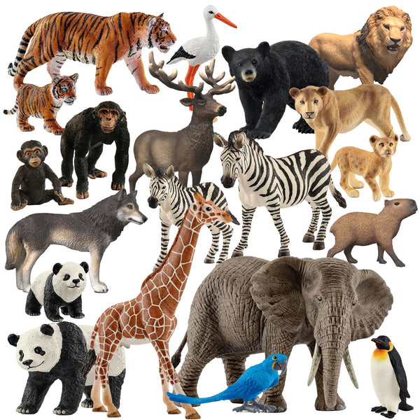Schleich Mixed Wildlife  – 20 piece set