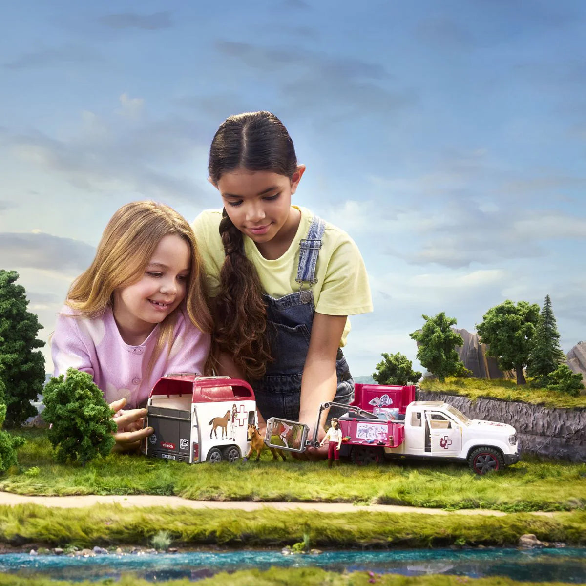 Schleich Mobile Vet with Trailer