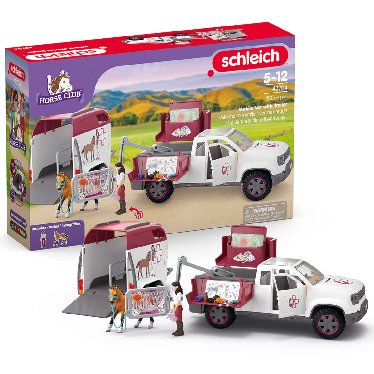 Schleich Mobile Vet with Trailer