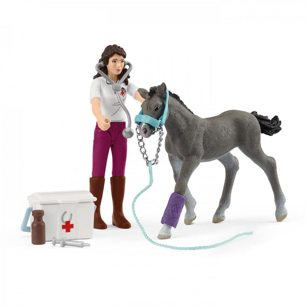 Schleich Ms Kramer with Foal