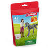 Schleich Ms Kramer with Foal