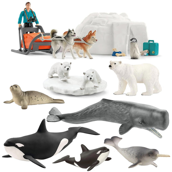 Schleich Polar Wildlife Set