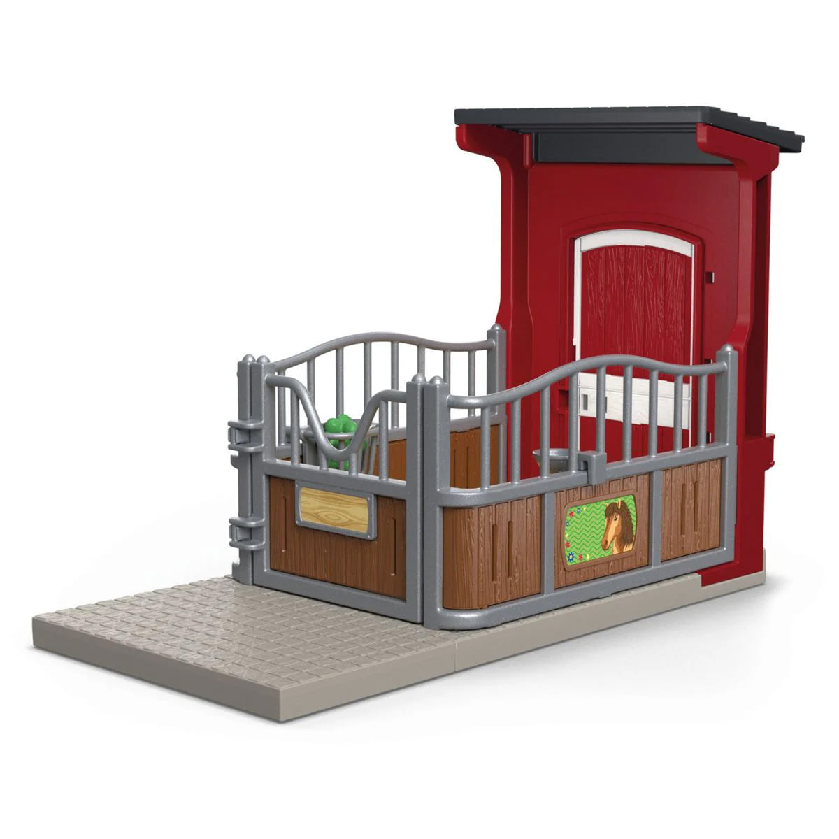 Schleich Ponybox with Mustang mare