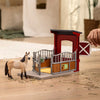 Schleich Ponybox with Mustang mare