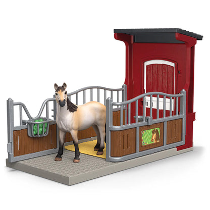 Schleich Ponybox with Mustang mare