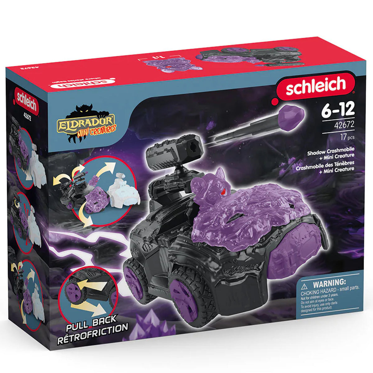 Schleich Shadow CrashMobile with Mini Creature