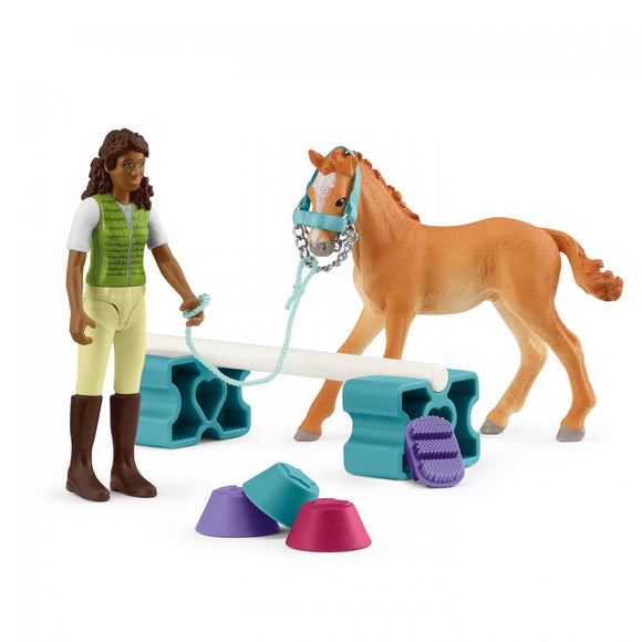 Schleich Training Set for Foal with Sarah