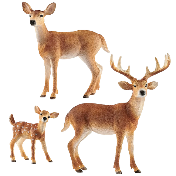 Schleich White-tailed Deer Family