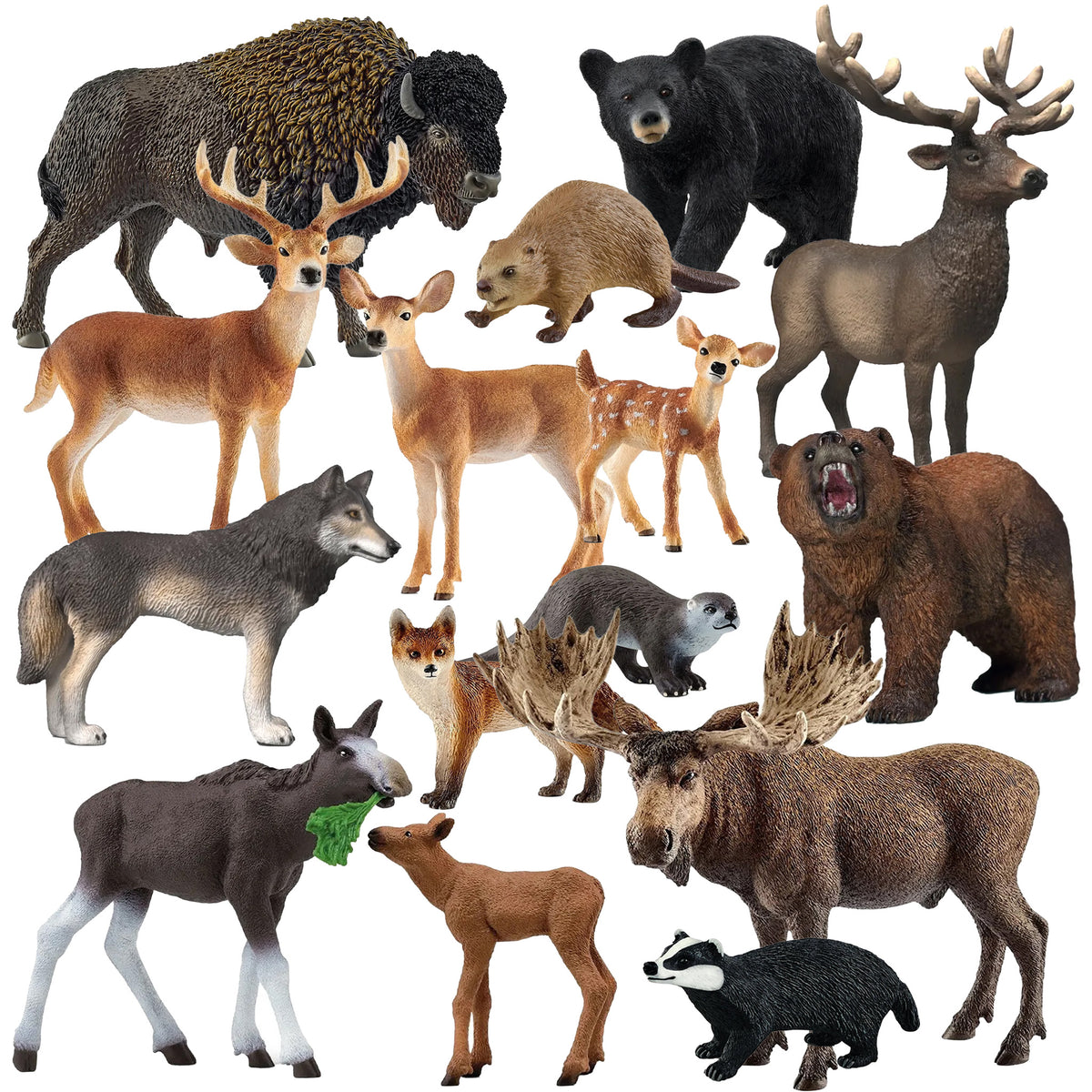 Schleich Woodland Wildlife – 15 piece set