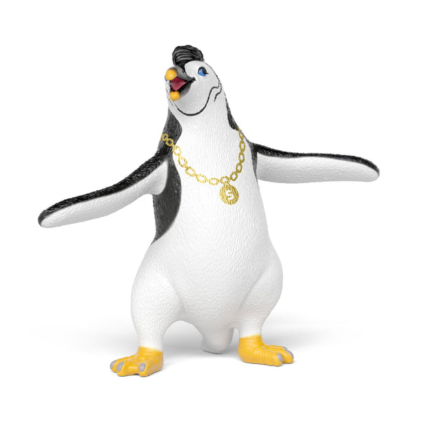 Schleich Yuri the Penguin with Gold Chain