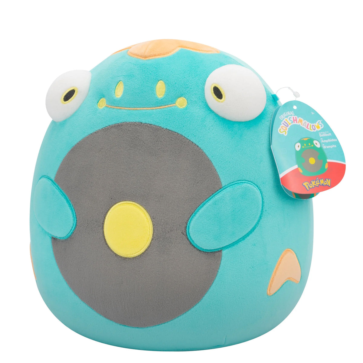 Squishmallows Pokemon: Bellibolt 10 Inch Plush