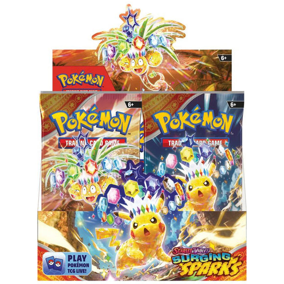 Pokemon TCG Scarlet & Violet 8 Surging Sparks - x36 Boosters SEALED BOX