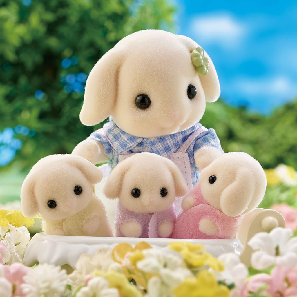 Sylvanian Families Flora Rabbit Family – Animal Kingdoms Toy Store
