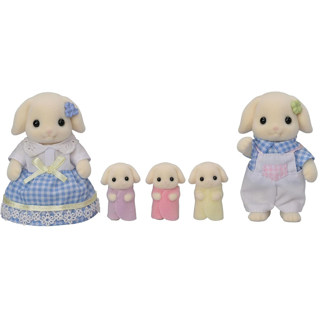 Sylvanian Families Flora Rabbit Family – Animal Kingdoms Toy Store