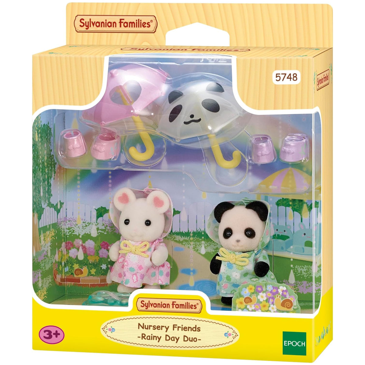 Sylvanian Families Nursery Friends - Rainy Day Duo