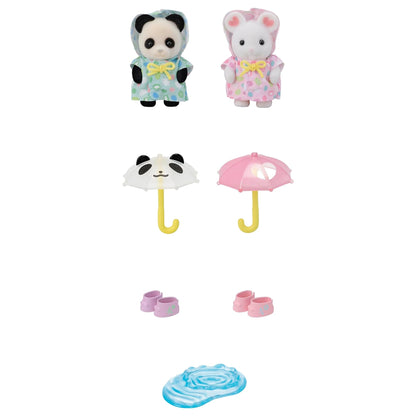 Sylvanian Families Nursery Friends - Rainy Day Duo