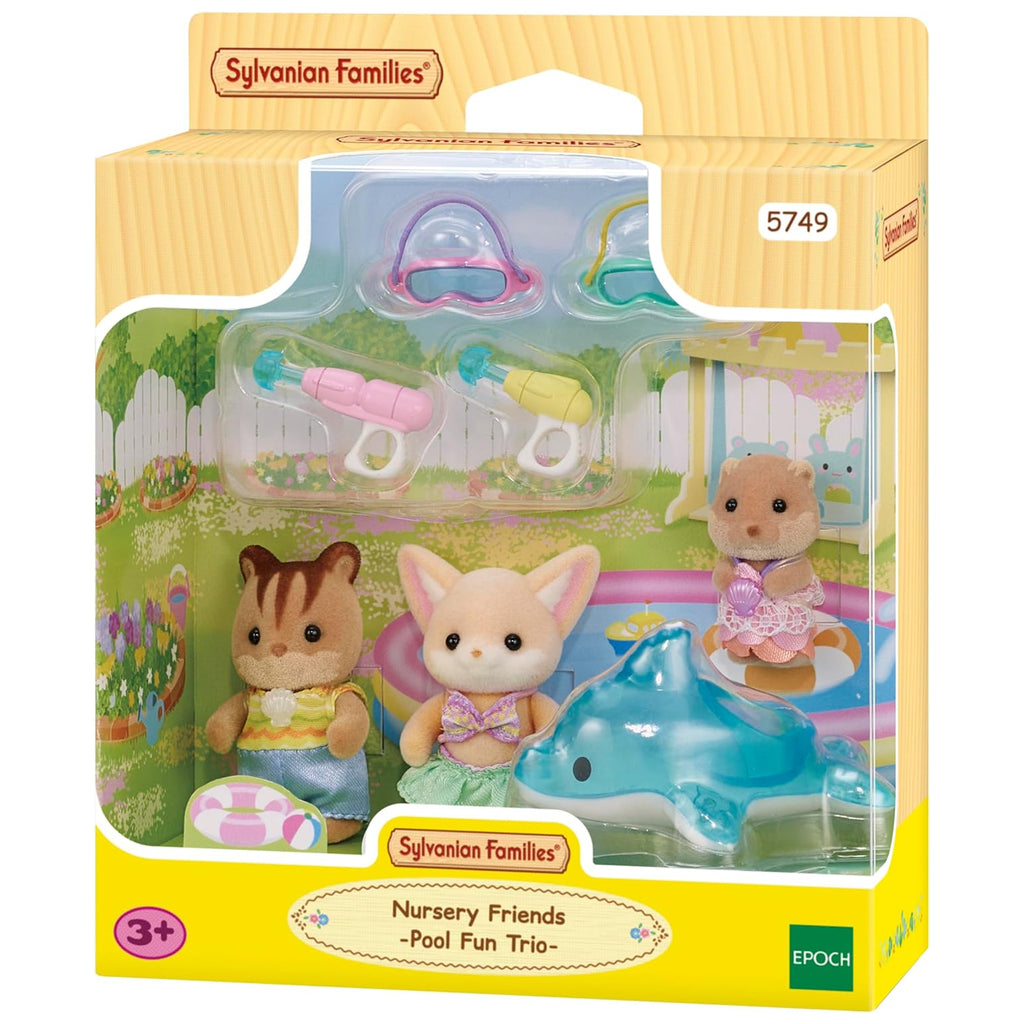 Sylvanian Families Nursery Friends - Pool Fun Trio – Animal Kingdoms ...