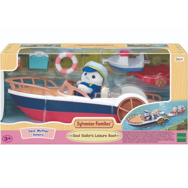 Sylvanian Families Seal Sailors Leisure Boat