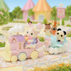 Sylvanian Families Amusement Park Ride - Plane & Train