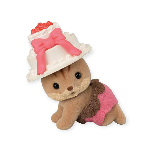 Sylvanian Families Baking Baby Party Series - Alyssa Walnut