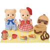 Sylvanian Families Biscuit Bear Sister & Brother - Delicious Picnic