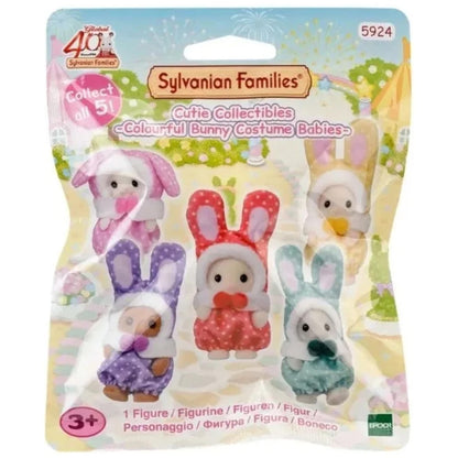 Sylvanian Families Colourful Baby Bunny Costume Series Blind Bag
