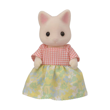 Sylvanian Families Floral Cat Mothers Cycling Set
