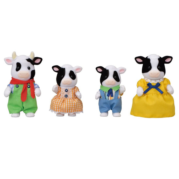 Sylvanian Families Fresian Cow Family-5618-Animal Kingdoms Toy Store