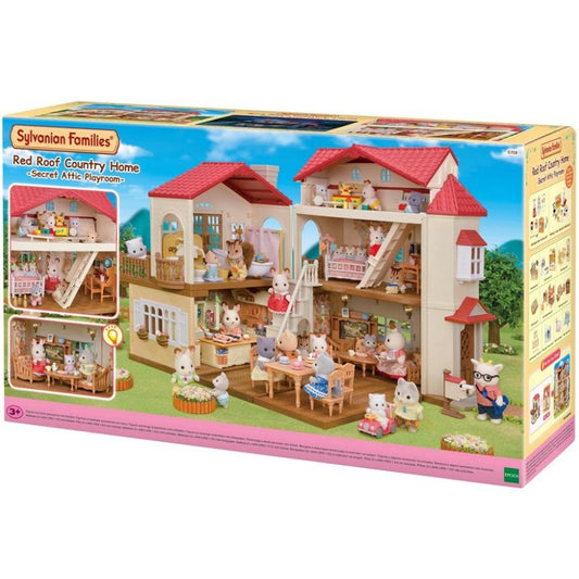Sylvanian Families Red Roof Home Secret Attic