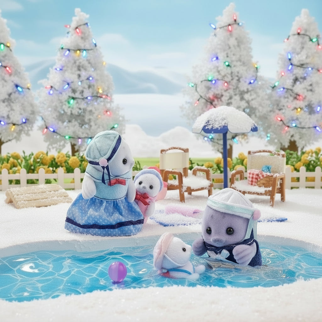 Sylvanian Families Seal Family