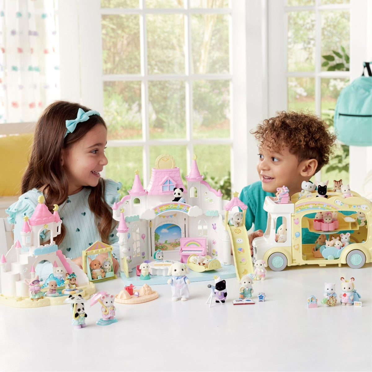 Sylvanian Families Sunny Castle Nursery Set
