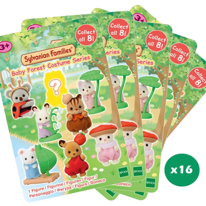 Sylvanian Families Baby Forest Costume Blind Bag - Complete set of 8