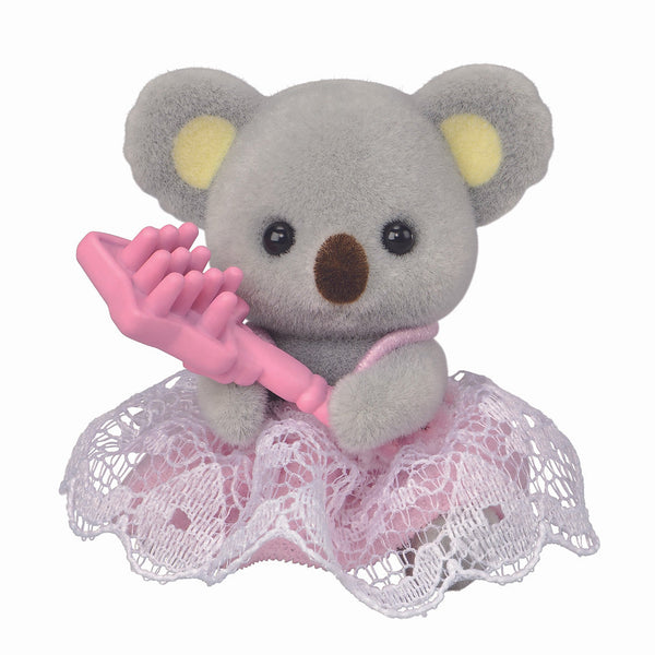 Sylvanian Families Baby Fun Hair - Koala baby with Hairbrush