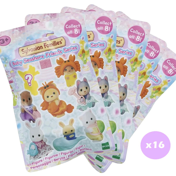 Sylvanian Families Baby Sea Friends Blind Bags x16 - Sealed Box
