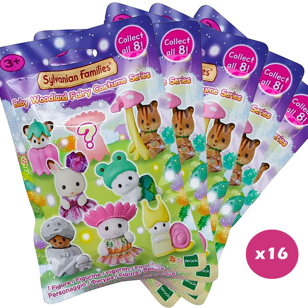Sylvanian Families Baby Woodland Fairy Costume Blind Bag x16 - Sealed Box