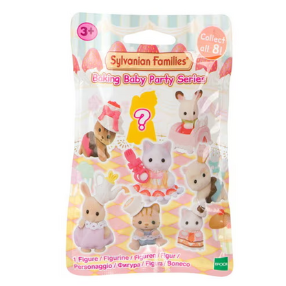 Sylvanian Families Baking Baby Party Series - Complete set of 8