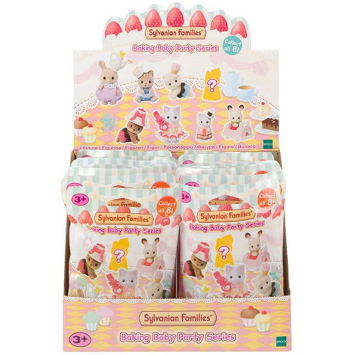Sylvanian Families Baking Baby Party Series x16 - Sealed Box