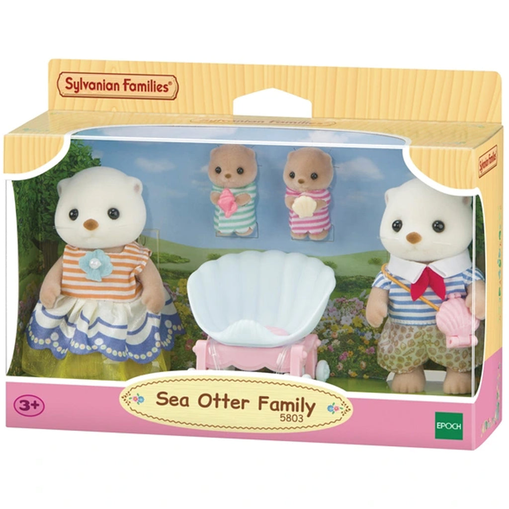Sylvanian Families 5803 Seeotter Familie, Tierfiguren, Meerestiere, Spielzeug für Kinder ab 3 Jahren Sylvanian Families 5803 Seeotter Familie, Tierfiguren, Meerestiere, Spielzeug für Kinder ab 3 Jahren
