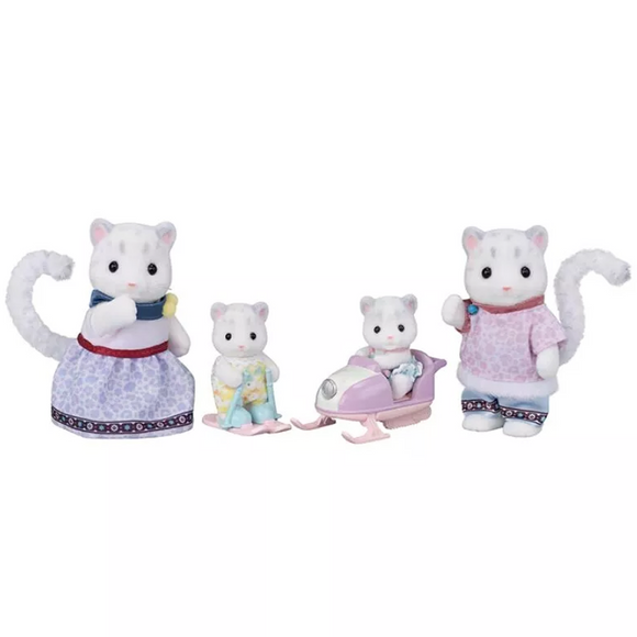 Sylvanian Families Snow Leopard Family