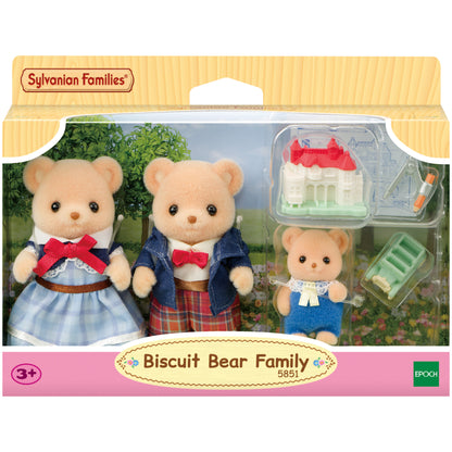 Sylvanian Families Biscuit Bear Family