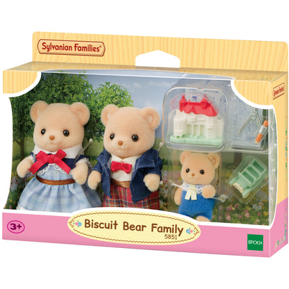 Sylvanian Families Biscuit Bear Family