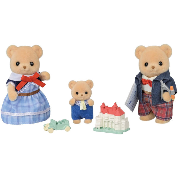 Sylvanian Families Biscuit Bear Family
